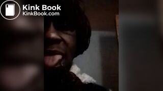 Homeless Black Ebony tasting shit! 4/16/25