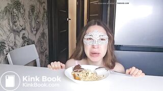 Scat on plate - video 8