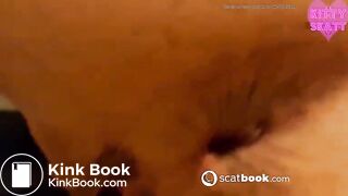 One of my favorite scat girl shitting in sink