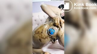 enfiando Uma bola dentro do cu