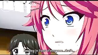 Girl pooping in pants