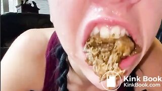 perfect scat + puke blowjob