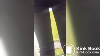 The beauty from a little ass pooping
