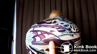 Sexy Hot White Blonde Girl Explodes Her Colorful Dress