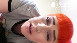 She farts until poo