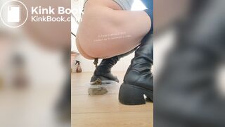 Chinese girls excrete feces - video 3