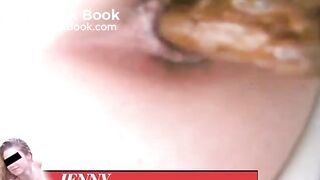 German girl pooping on toilet - video 2