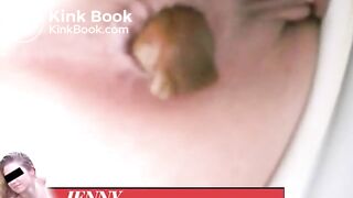 German girl pooping on toilet - video 2