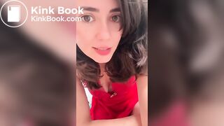 Beautiful Lady Takes a Shit on the Toilet