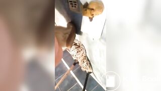 Little cutie shits in her toilet