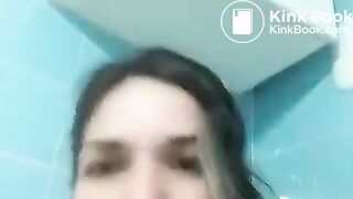 Cute mexican shitting