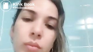 Cute mexican shitting