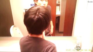 Japanese Guy Releasing His Logs