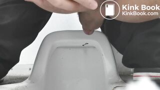 Japanese Guy Squat Pooping (Huge Shit)