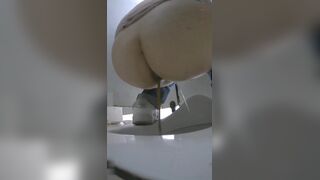 Chinese girl diarrhea in toilet - video 52