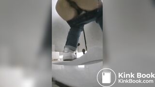 Chinese girl diarrhea in toilet - video 52