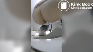 Chinese girl diarrhea in toilet - video 52