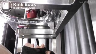 Blonde shitting in slave