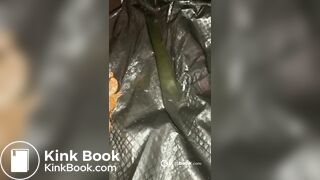 Little poop from beautiful ass