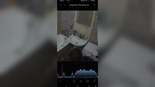 woman having diarrhea m