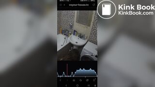 woman having diarrhea m