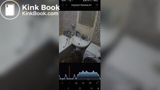 woman having diarrhea m