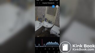 woman having diarrhea m