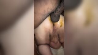DEEPSOUTHBBC FUCKING A SHITTY BOOTY SSBBW IN THE TUB - video 2