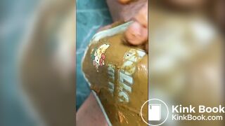 Hello kitty panties shit smearing