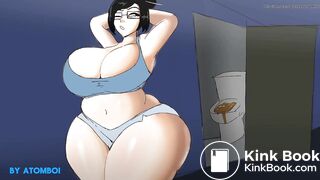 Girl farting and soiling