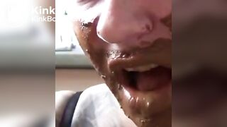 Scary eating on my shit