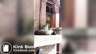 Girls shits on Shit Fountain