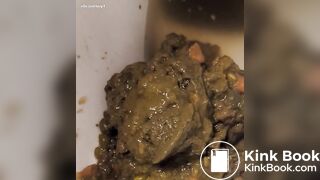 sloppy diarrhea and enema from hairy fat ass