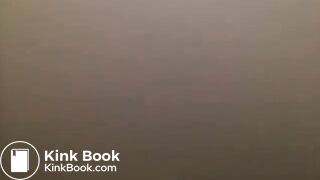 Ebony girl pooping on toilet - video 4