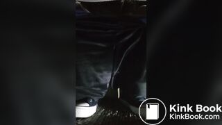 me shitting in the toilet