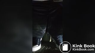 me shitting in the toilet