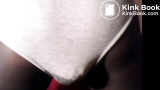 Sexy Hot Black Girl Silent & Huge Grey Panty Poop