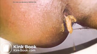 BUBBLE BOOTY Ebony STEAMY & CREAMY load