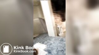 Big ass teen shitting