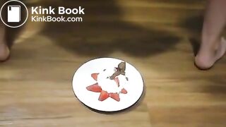 Just consuming feces..