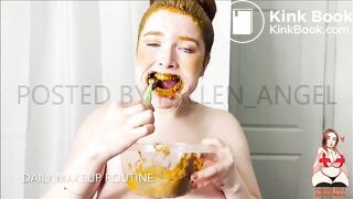 Daily poopy makeup routine..