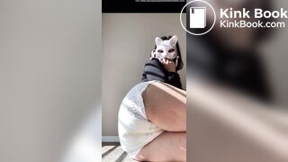 Short & Sweet Sexy Hot White Girl Gas & Blast