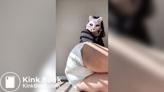 Short & Sweet Sexy Hot White Girl Gas & Blast