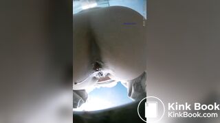 spy camera asian girl pee and shit.video_1381