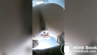 spy camera asian girl pee and shit.video_1381