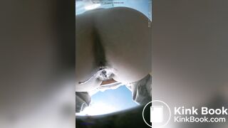 spy camera asian girl pee and shit.video_1381