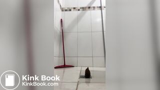 Brasileira delícia deixabdo uma merda enorme no ralo