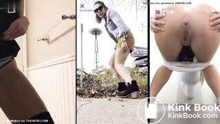 pmv scat : Women Pooping compilation