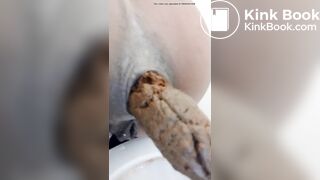 Black Ebony brown train leaving the tunnel!