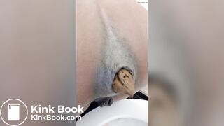 Black Ebony brown train leaving the tunnel!